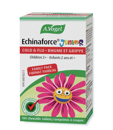 Echinaforce Junior - Format familial - A.Vogel - 180 comprimés croquables